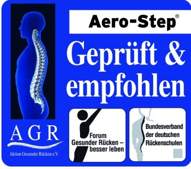 AGR Gütesiegel Aero-Step