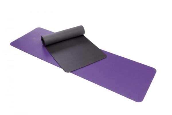 Airex Yoga und Pilatesmatte 190 lila schwarz