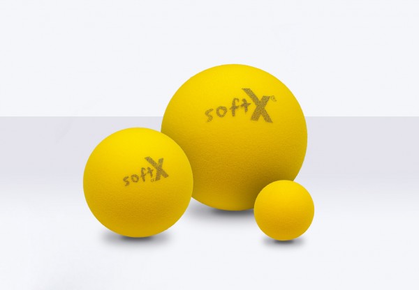 softX Ball ohne Coating Schaumstoffball Schul-Set