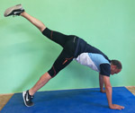 Pilates-Training Leg Pull Prone